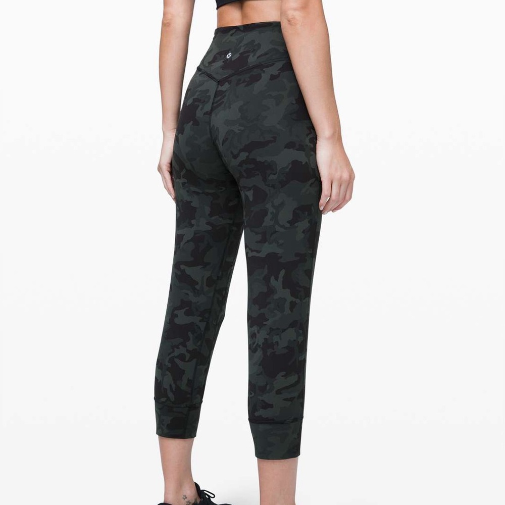 Lululemon Camo Allign Crop Jogger Pants